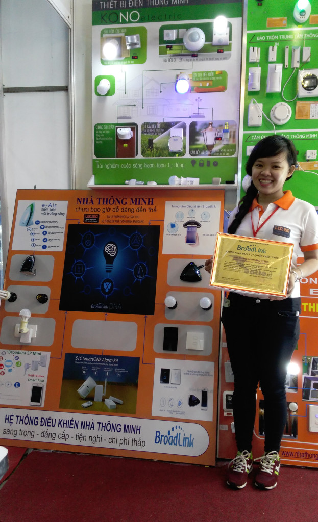 Nhà Thông Minh Bảo Giang - đại lý ủy quyền Broadlink tại Triển lãm Vietbuild Cần Thơ